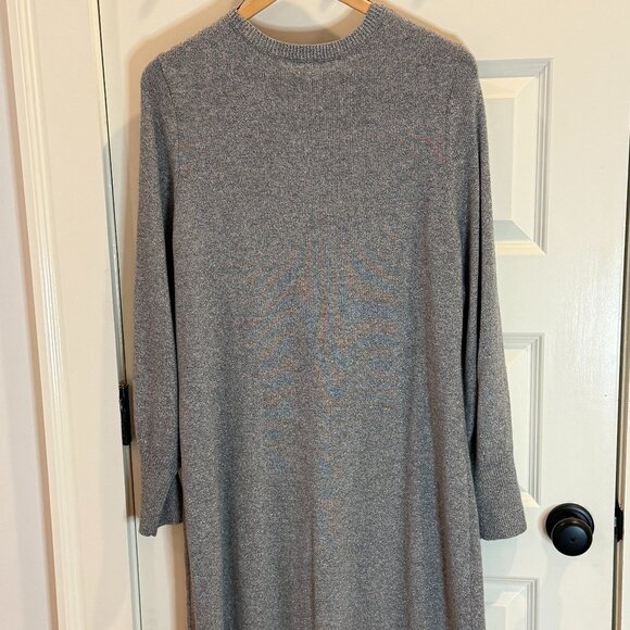 Talbots Gray Sweater Dress - XL - Picture 5 of 5